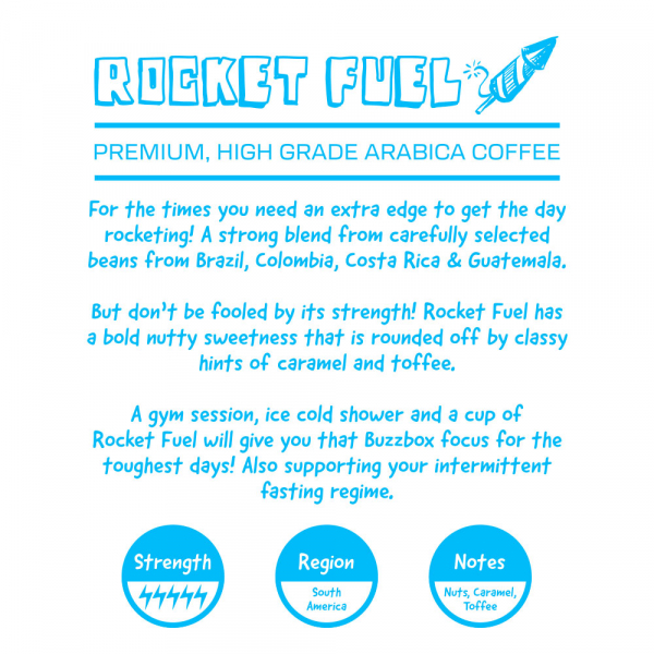 Rocket Fuel Blend Coffee Buzzbox Coffee